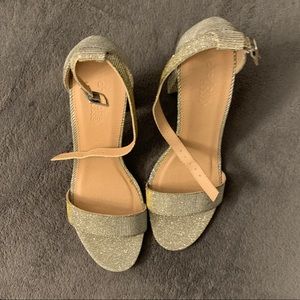 Silver heels